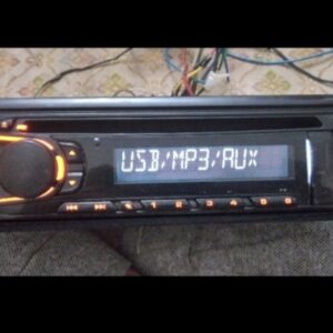 پخش kenwood مدل KDC_U2059 درحد نو به همراه کابل و سوکت و کنترل ۴ کاناله